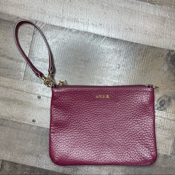 Lodis Burgundy Leather Multi Way Shoulder Bag - Picture 12 of 14